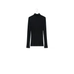 Lemaire Seamless High Neck Top in Fine Wool
