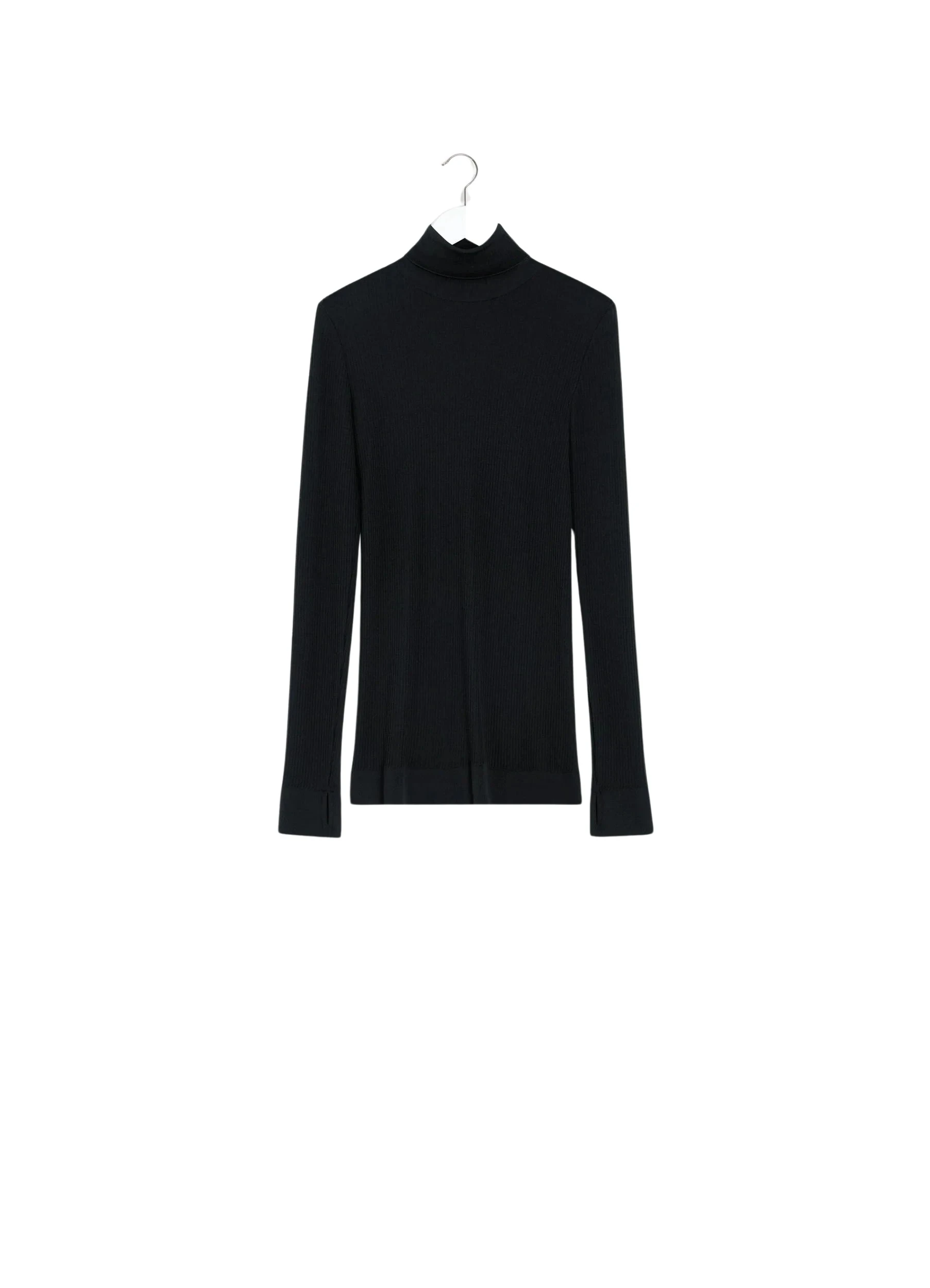 Lemaire Seamless High Neck Top in Fine Wool