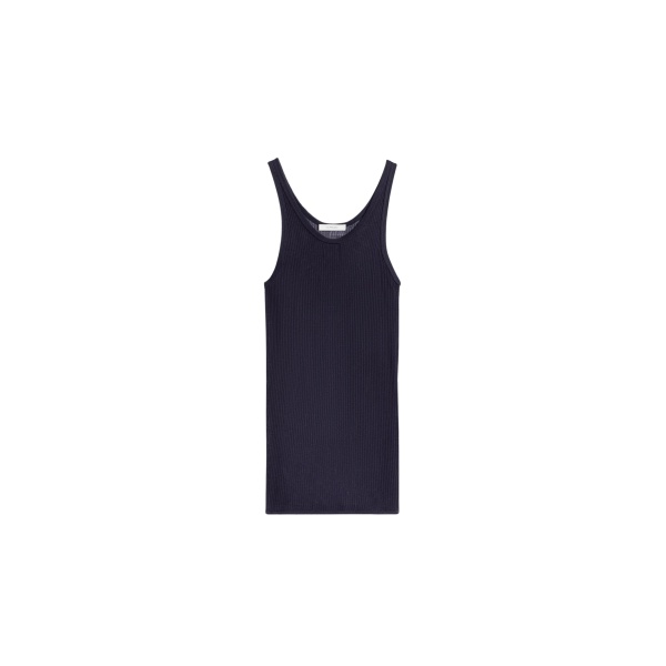 Lemaire Seamless Tank Top in Viscose Silk - Tops - Parisian Minimalist Luxury at Luxury Shoes 