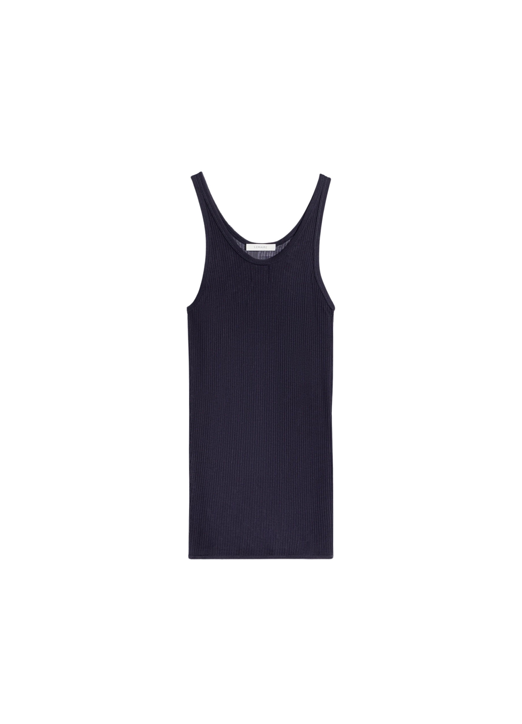 Lemaire Seamless Tank Top in Viscose Silk - Tops - Parisian Minimalist Luxury at Luxury Shoes 