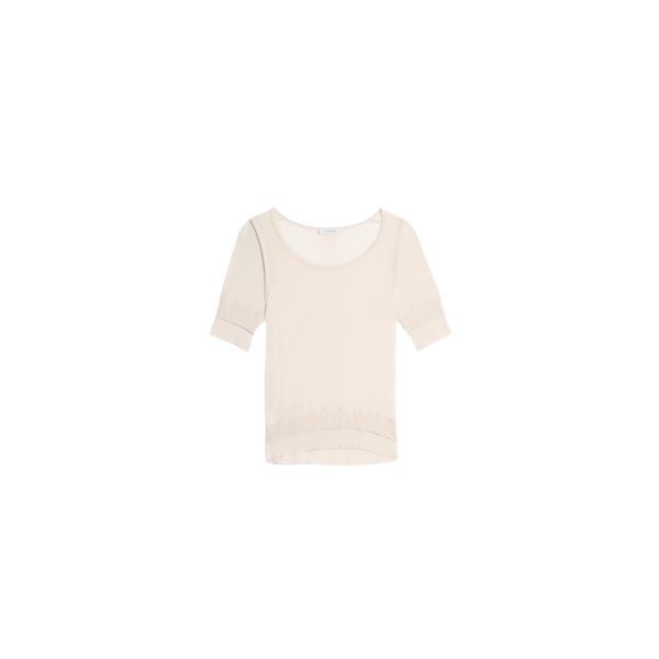 Lemaire Seamless Trompe L'oeil Top in Viscose Silk - Tops - Parisian Minimalist Luxury at Luxury Shoes 