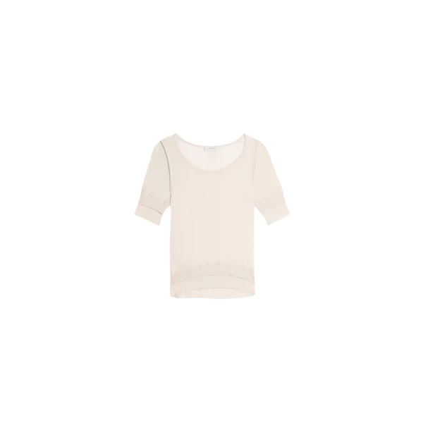 Lemaire Seamless Trompe L'oeil Top in Viscose Silk - Tops - Parisian Minimalist Luxury at Luxury Shoes 