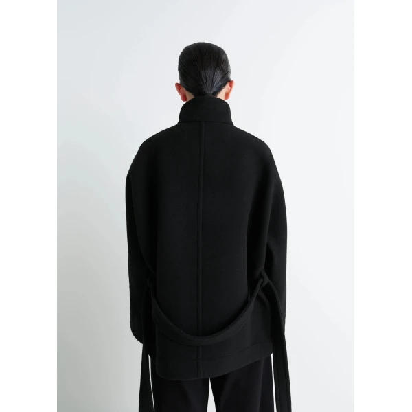 Lemaire Short Duffle Coat in Wool, view 2