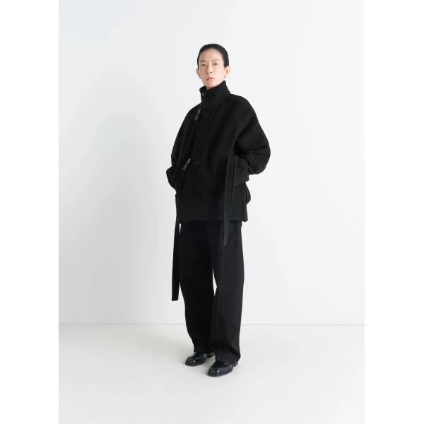 Lemaire Short Duffle Coat in Wool, view 5