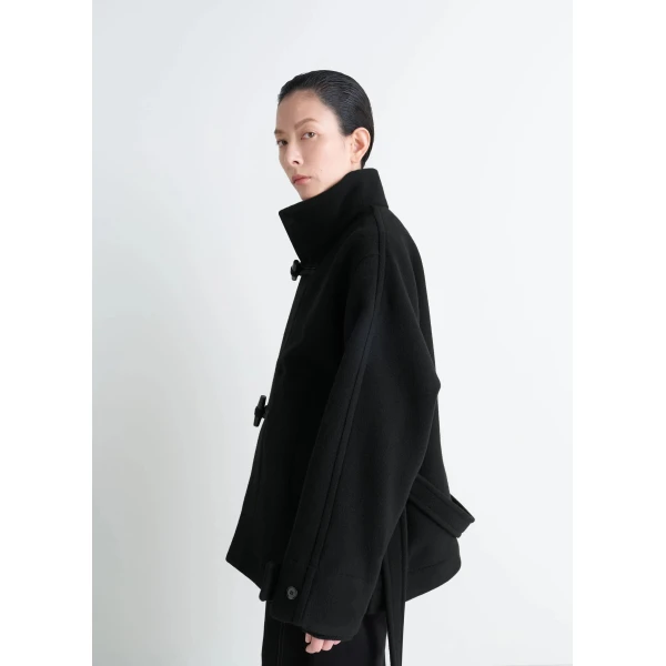 Lemaire Short Duffle Coat in Wool, view 6