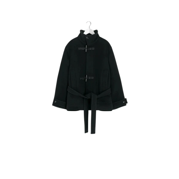 Lemaire Short Duffle Coat in Wool