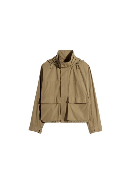 Lemaire Short Rain Parka in Ventile® Cotton - Coats - Parisian Minimalist Luxury at Luxury Shoes 