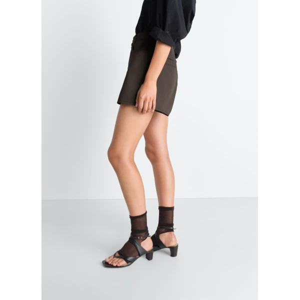 Lemaire Shorts in Cotton Twill - Shorts - Parisian Minimalist Luxury at Luxury Shoes 