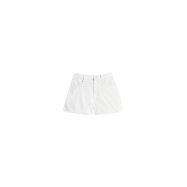 Lemaire Shorts in Cotton Twill - Shorts - Parisian Minimalist Luxury at Luxury Shoes 
