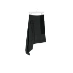 Lemaire Skirt with Pleats in Silk - Skirts - Parisian Minimalist Luxury at Luxury Shoes 