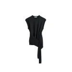 Lemaire-Sleeveless-Buttoned-Top-in-Merino-Blend-coveti-147442_nobg Lemaire Sleeveless Buttoned Top in Merino Blend - Tops - Parisian Minimalist Luxury at Luxury Shoes