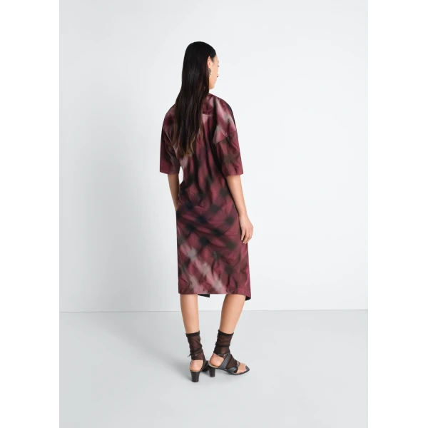 Lemaire Soft Collar Dress in Viscose Cotton - Dresses - Parisian Minimalist Luxury at Luxury Shoes 