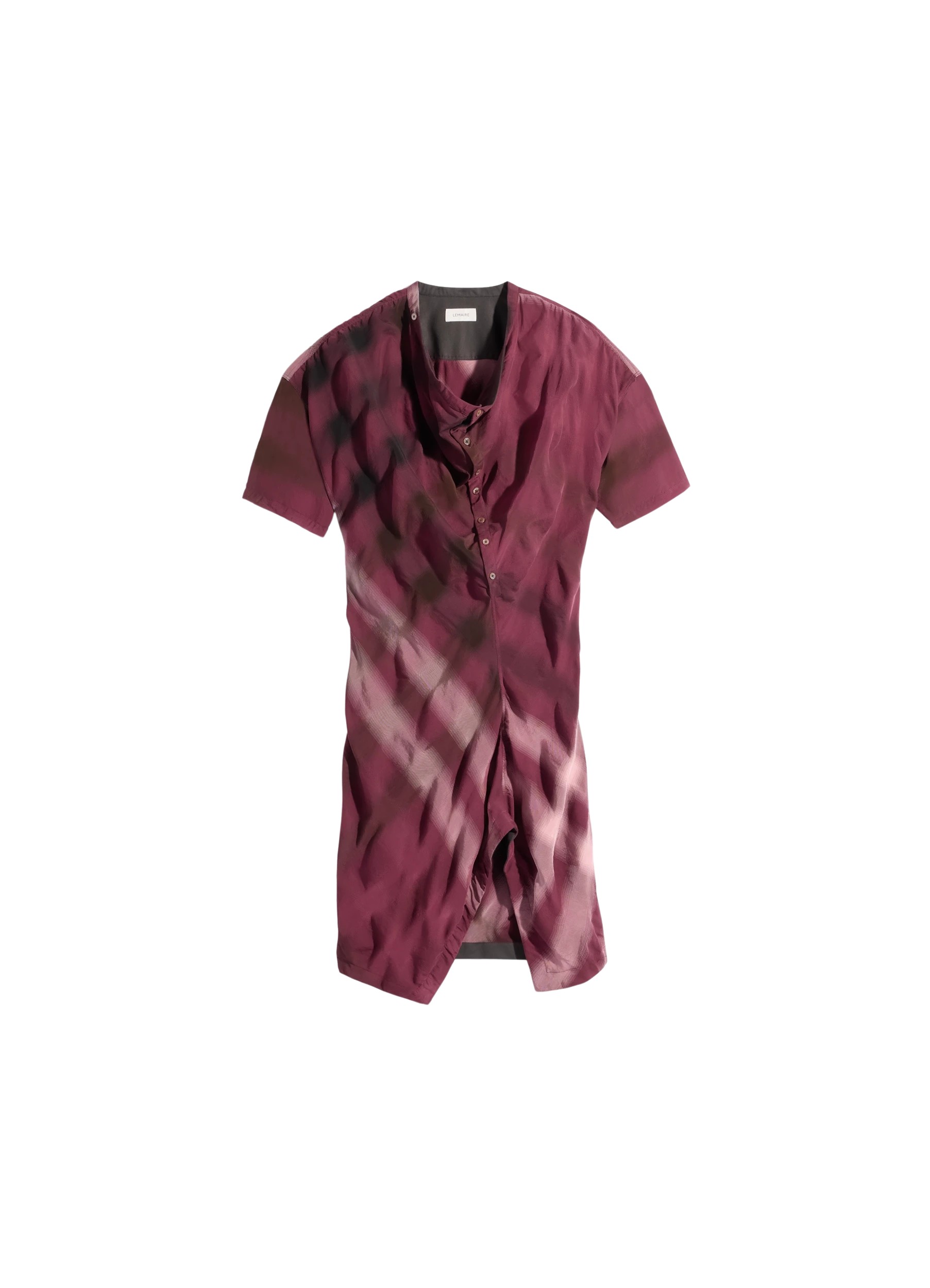 Lemaire Soft Collar Dress in Viscose Cotton - Dresses - Parisian Minimalist Luxury at Luxury Shoes 