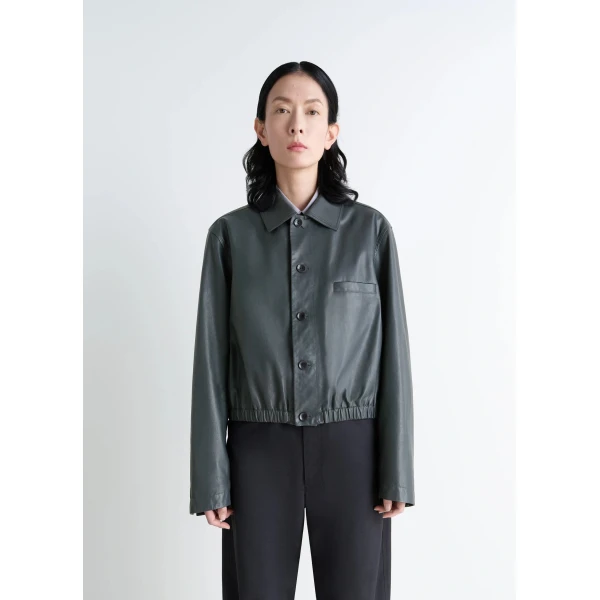 Lemaire Soft Leather Blouson Jacket, view 3