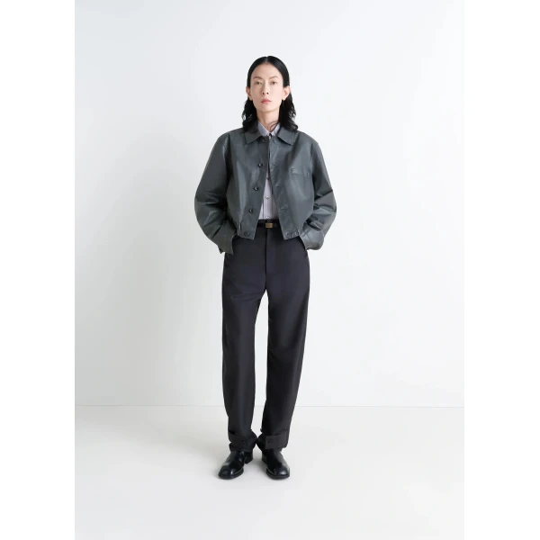 Lemaire Soft Leather Blouson Jacket, view 4