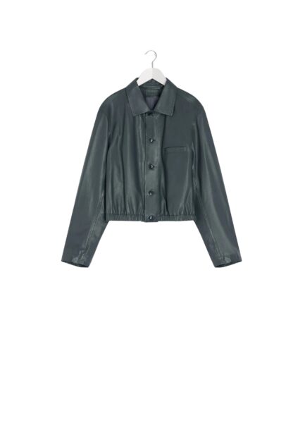 Lemaire Soft Leather Blouson - Jackets - Parisian Minimalist Luxury at Luxury Shoes 