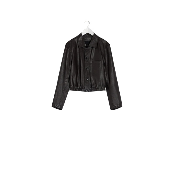 Lemaire Soft Leather Blouson - Jackets - Parisian Minimalist Luxury at Luxury Shoes 