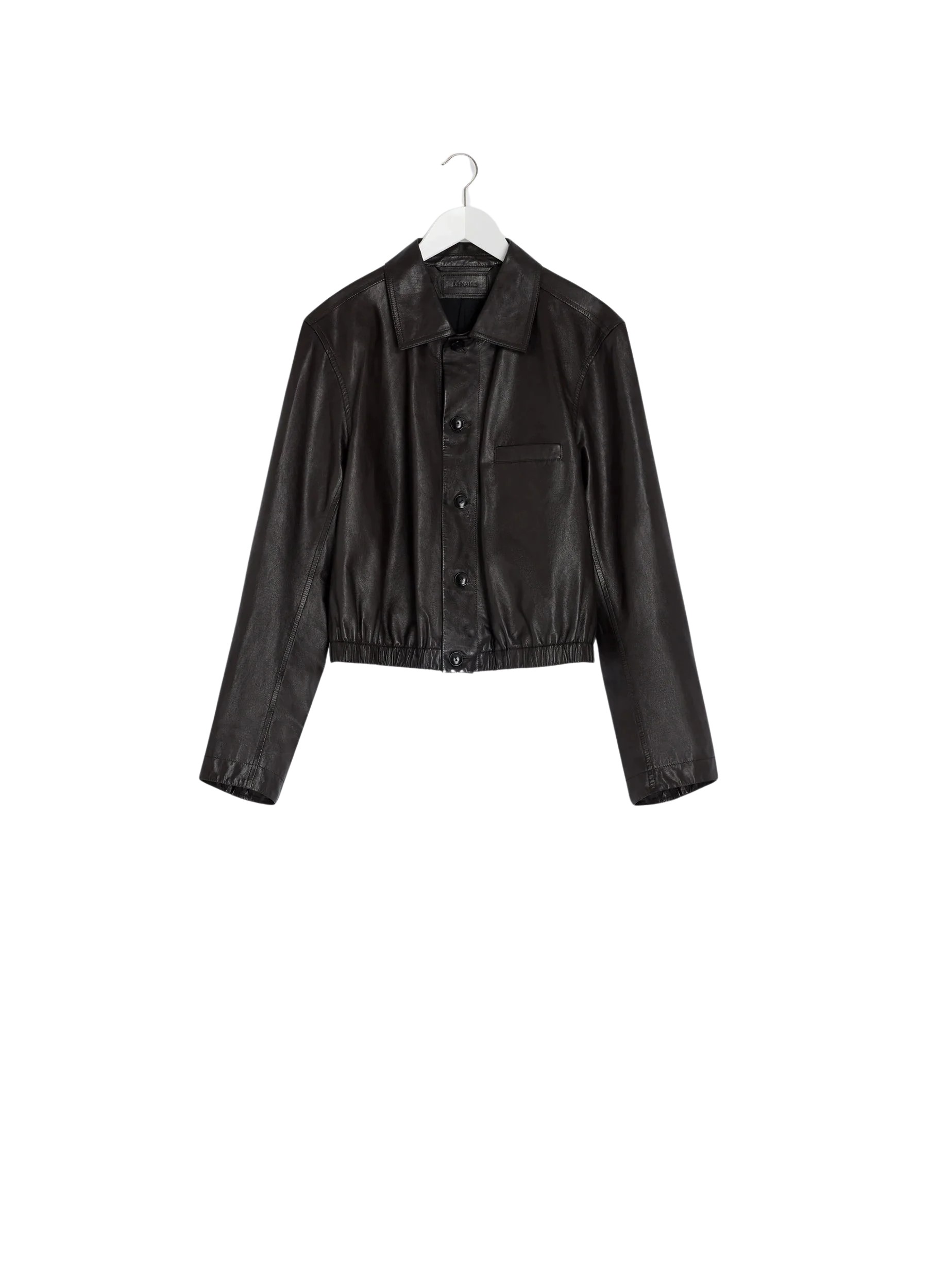 Lemaire Soft Leather Blouson - Jackets - Parisian Minimalist Luxury at Luxury Shoes 