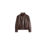 Lemaire Soft Leather Blouson in Leather - Jackets - Parisian Minimalist Luxury at Luxury Shoes 