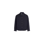 Lemaire Soft Pointed Collar Shirt in Washed Cotton Muslin - Tops - Parisian Minimalist Luxury at Luxury Shoes 