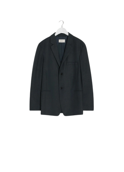 Lemaire Soft Single Breasted Jacket in Cashmere - Jackets - Parisian Minimalist Luxury at Luxury Shoes 