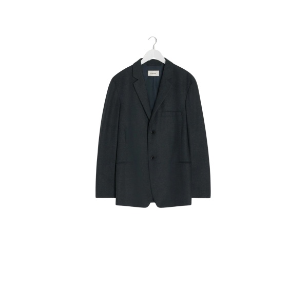 Lemaire Soft Single Breasted Jacket in Cashmere - Jackets - Parisian Minimalist Luxury at Luxury Shoes 