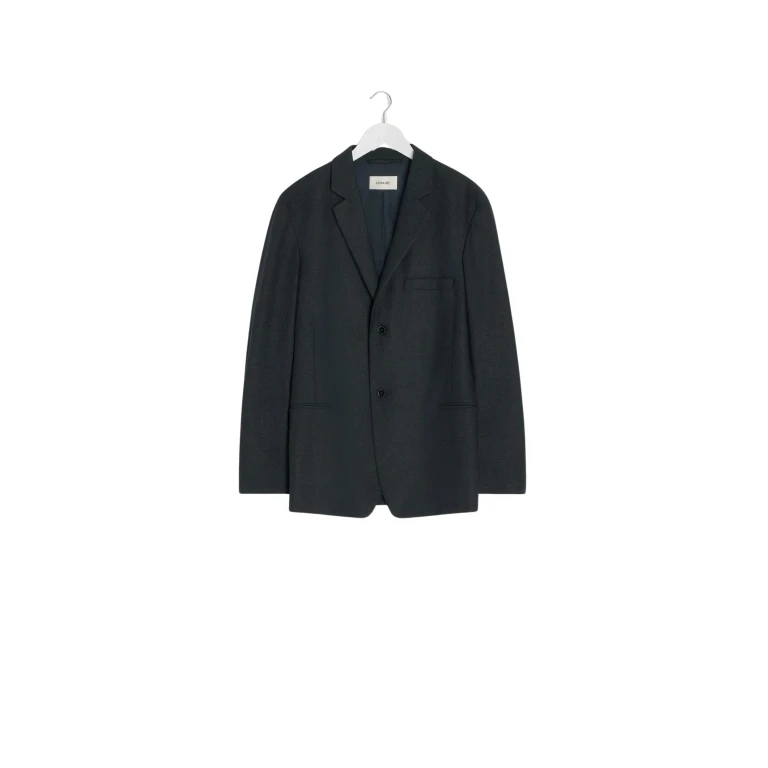 Lemaire Soft Single Breasted Jacket in Cashmere - Jackets - Parisian Minimalist Luxury at Luxury Shoes 