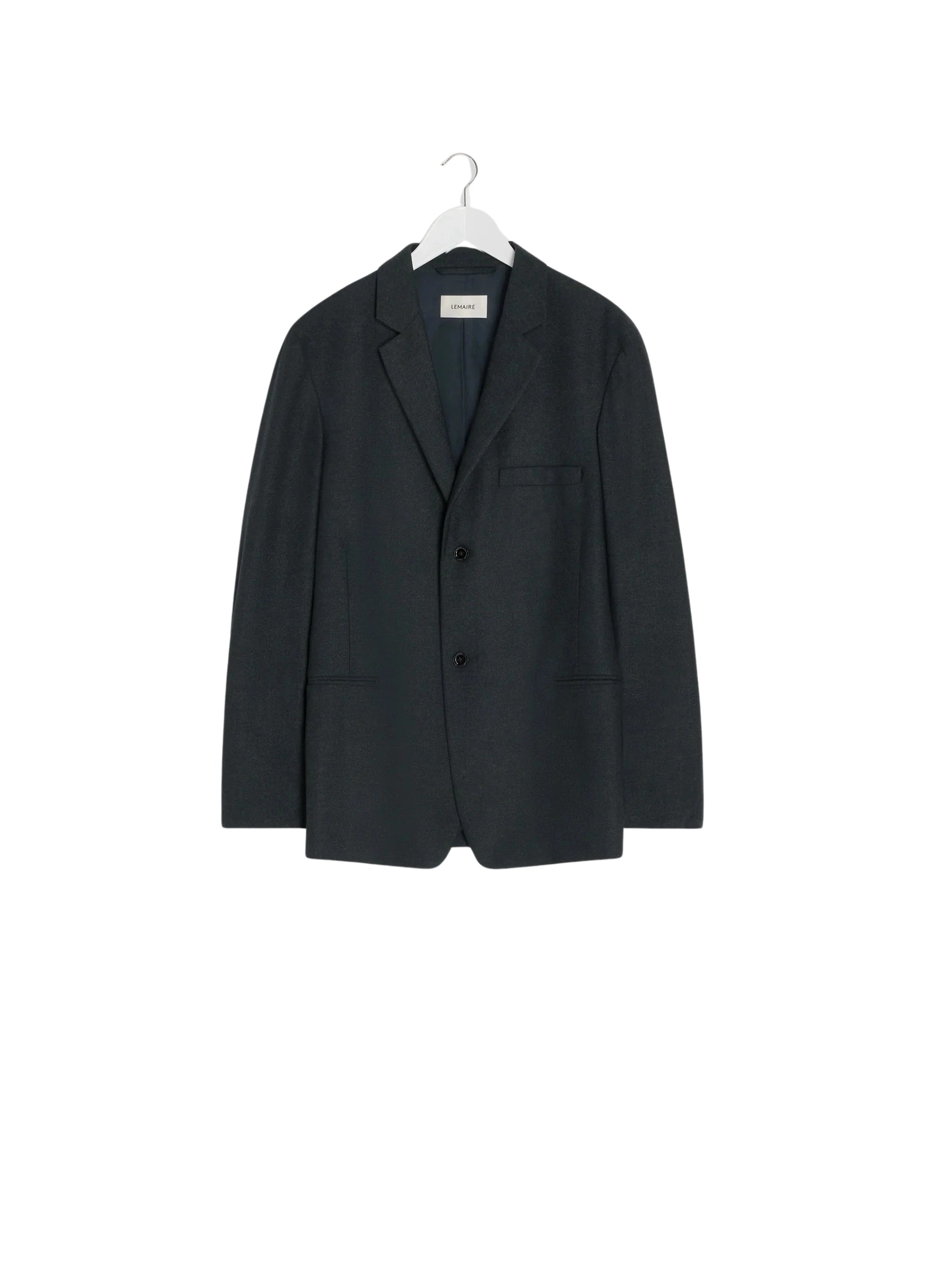 Lemaire Soft Single Breasted Jacket in Cashmere - Jackets - Parisian Minimalist Luxury at Luxury Shoes 