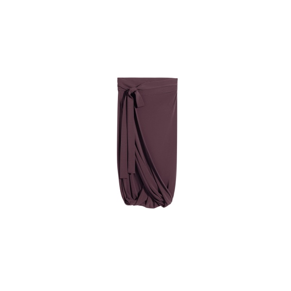 Lemaire Soft Wrap Skirt in Viscose Crepe Jersey - Skirts - Parisian Minimalist Luxury at Luxury Shoes 