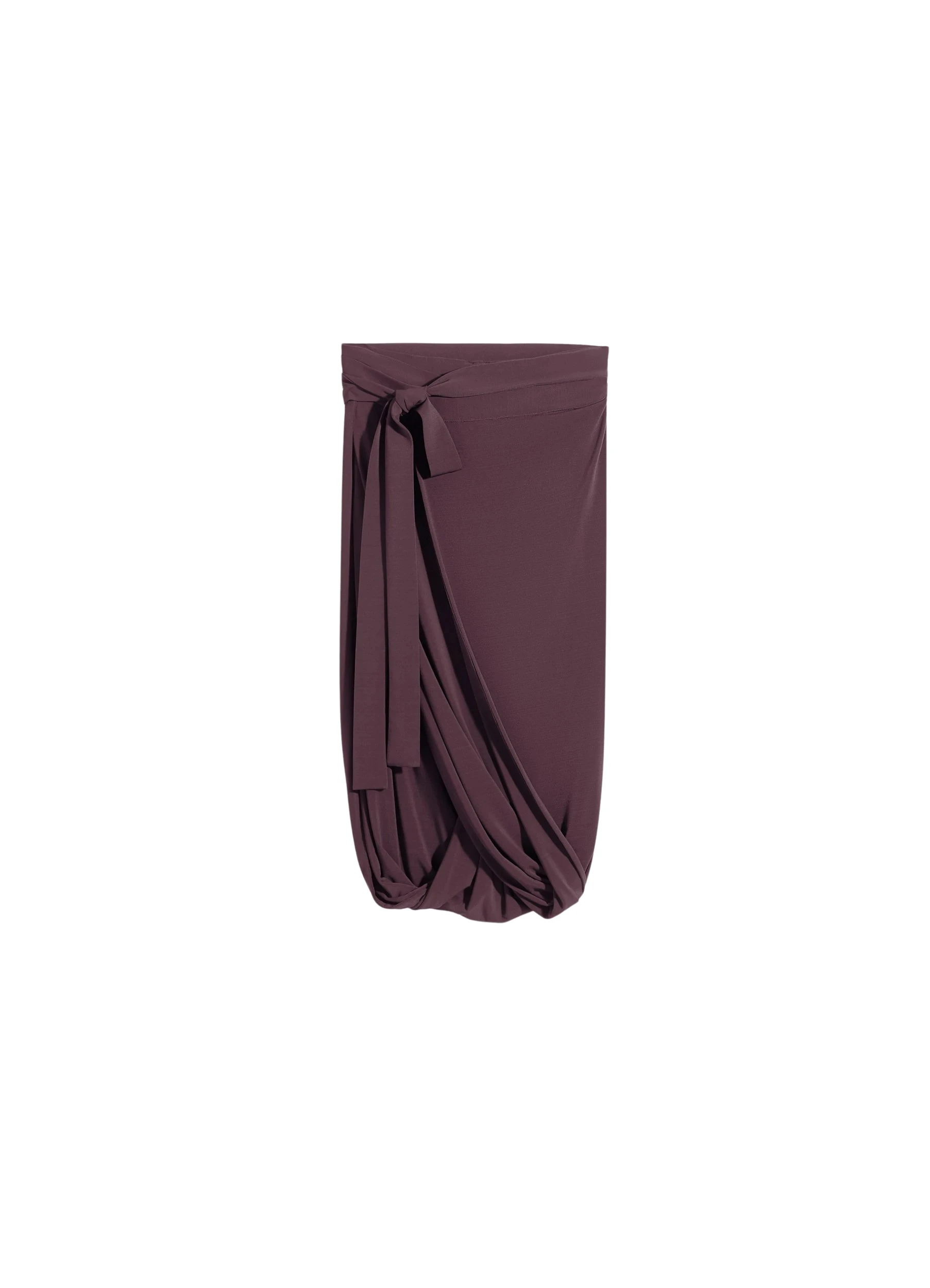 Lemaire-Soft-Wrap-Skirt-in-Viscose-Crepe-Jersey-coveti-624800_nobg Lemaire Soft Wrap Skirt in Viscose Crepe Jersey - Skirts - Parisian Minimalist Luxury at Luxury Shoes