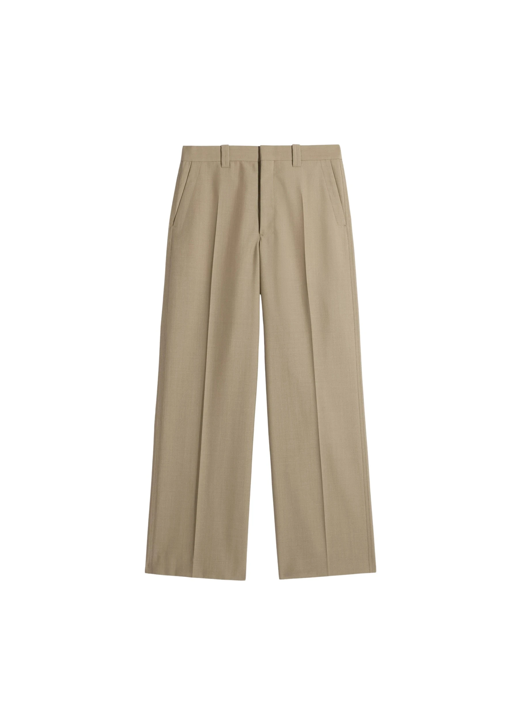 Lemaire-Straight-Tailored-Pants-in-Polywool-coveti41185_nobg Lemaire Straight Tailored Pants in Polywool - Pants - Parisian Minimalist Luxury at Luxury Shoes