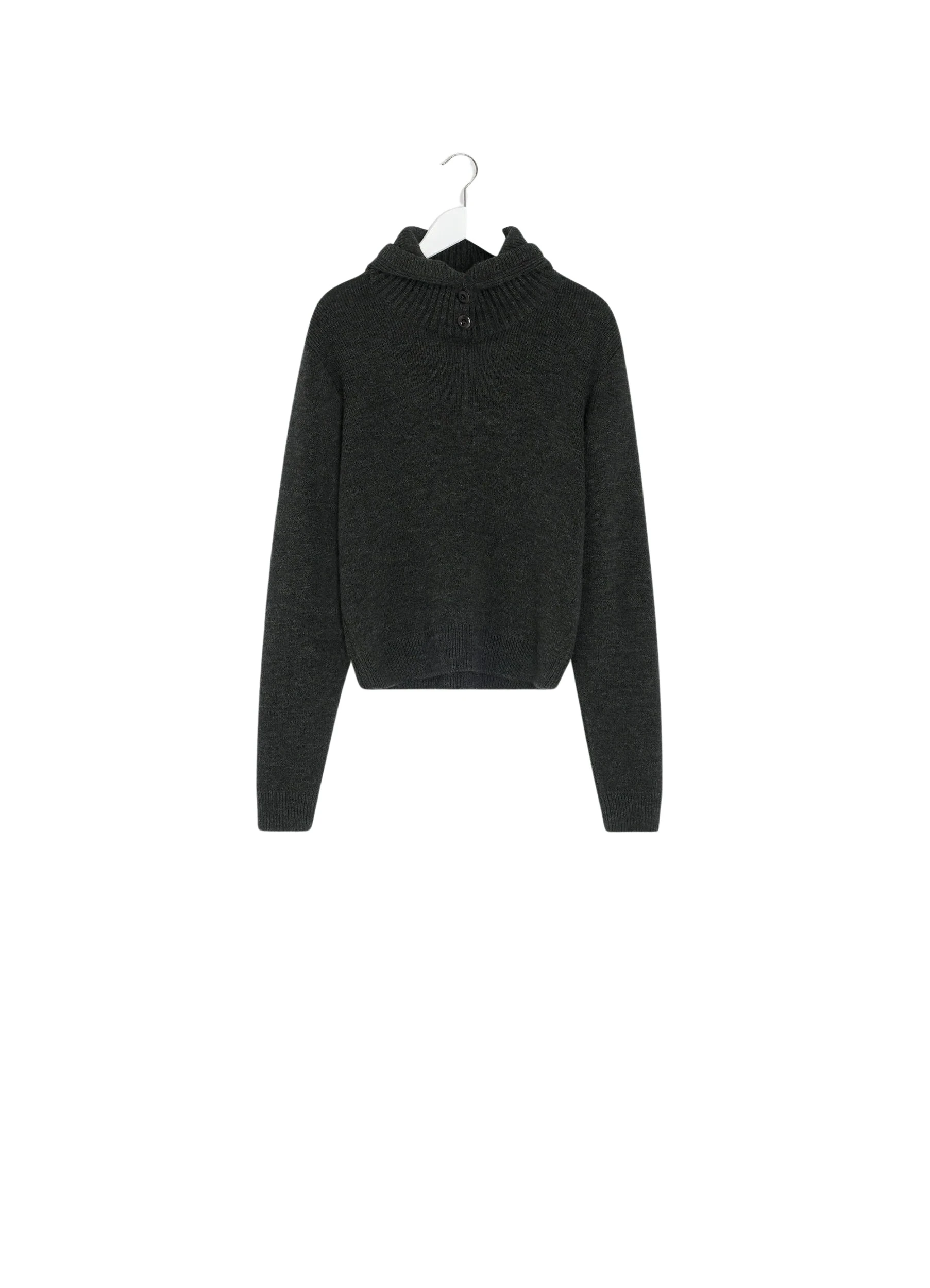 Lemaire-Sweater-with-Hood-in-Wool-Alpaca-coveti29514_nobg Lemaire Sweater with Hood in Wool Alpaca - Knitwear - Parisian Minimalist Luxury at Luxury Shoes
