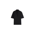 Lemaire T-shirt with Foulard in Jersey - Tops - Parisian Minimalist Luxury at Luxury Shoes 