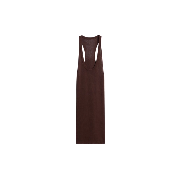 Lemaire Tank Top Mini Dress in Viscose Crepe - Dresses - Parisian Minimalist Luxury at Luxury Shoes 