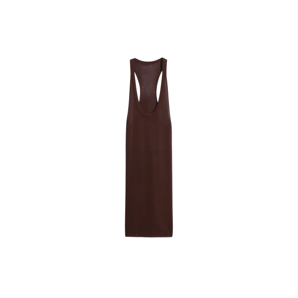 Lemaire Tank Top Mini Dress in Viscose Crepe - Dresses - Parisian Minimalist Luxury at Luxury Shoes 