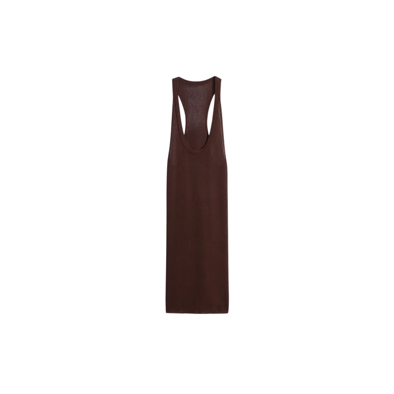 Lemaire Tank Top Mini Dress in Viscose Crepe - Dresses - Parisian Minimalist Luxury at Luxury Shoes 