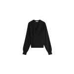 Lemaire Twisted Cardigan in Merino Blend - Knitwear - Parisian Minimalist Luxury at Luxury Shoes 