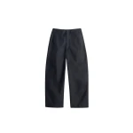 Lemaire Twisted Chino Pants in Cotton Satin - Pants - Parisian Minimalist Luxury at Luxury Shoes 