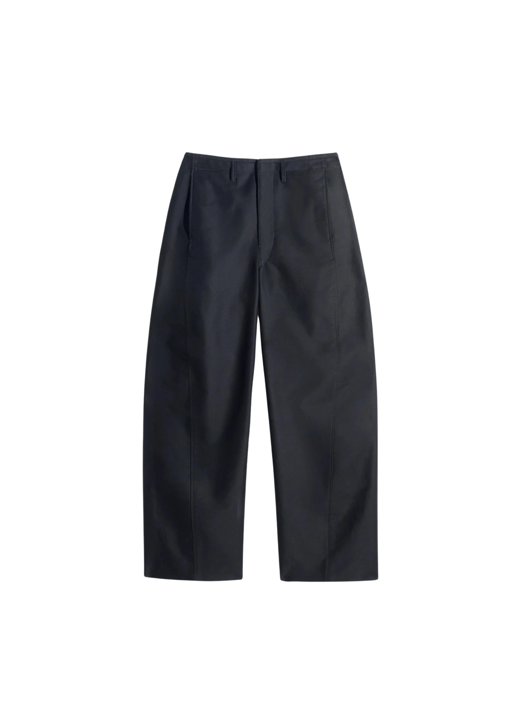 Lemaire-Twisted-Chino-Pants-in-Cotton-Satin-coveti33633_nobg Lemaire Twisted Chino Pants in Cotton Satin - Pants - Parisian Minimalist Luxury at Luxury Shoes