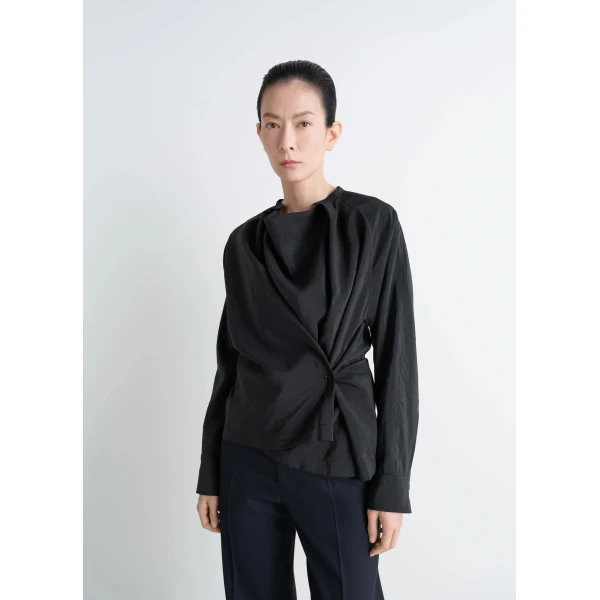 Lemaire Twisted Top in Dry Silk, view 2