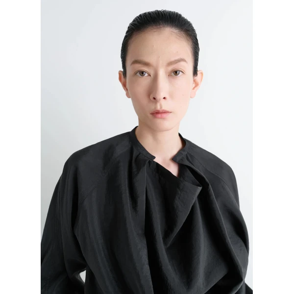 Lemaire Twisted Top in Dry Silk, view 4