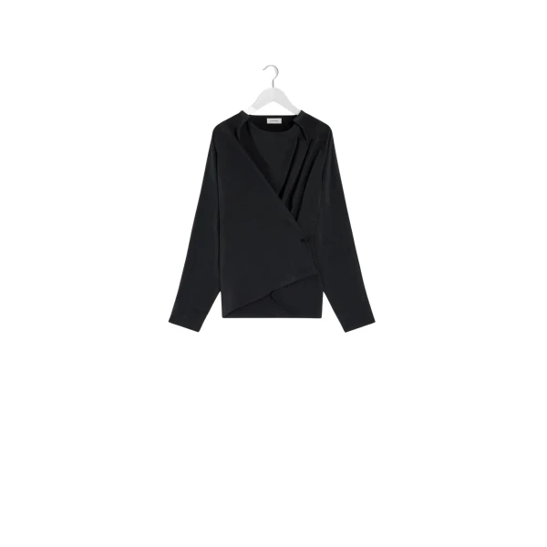 Lemaire Twisted Top in Dry Silk