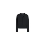 Lemaire V Neck Buttoned Cardigan in Fine Wool - Knitwear - Parisian Minimalist Luxury at Luxury Shoes 