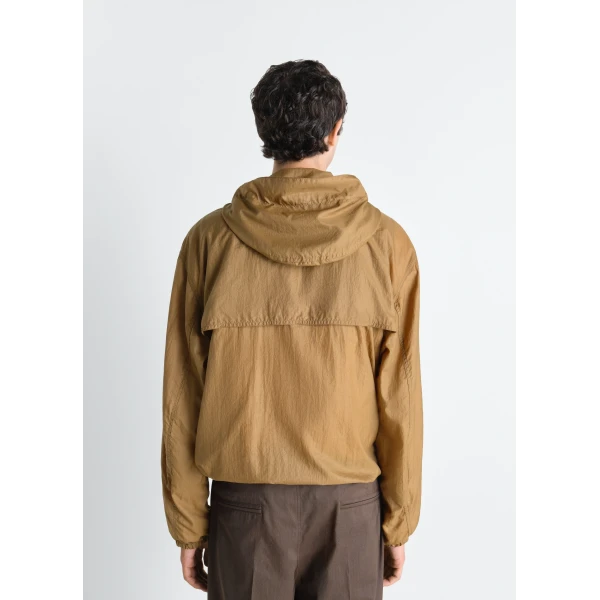 Lemaire Windbreaker in Light Nylon - Coats - Parisian Minimalist Luxury at Luxury Shoes 