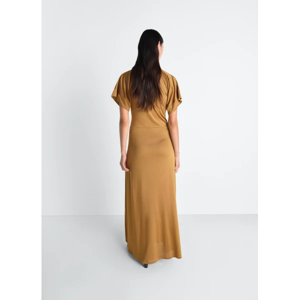 Lemaire Zip Dress in Viscose Cotton Jersey - Dresses - Parisian Minimalist Luxury at Luxury Shoes 