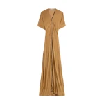 Lemaire Zip Dress in Viscose Cotton Jersey - Dresses - Parisian Minimalist Luxury at Luxury Shoes 