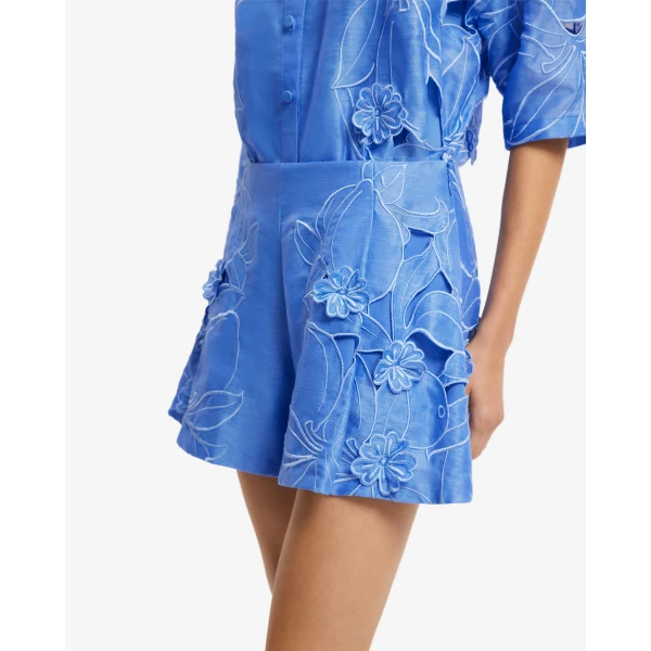 Leo Lin Abby Appliqué Shorts - Leo Lin Dress - Australian Luxury Fashion - Shop at Luxury Shoes 
