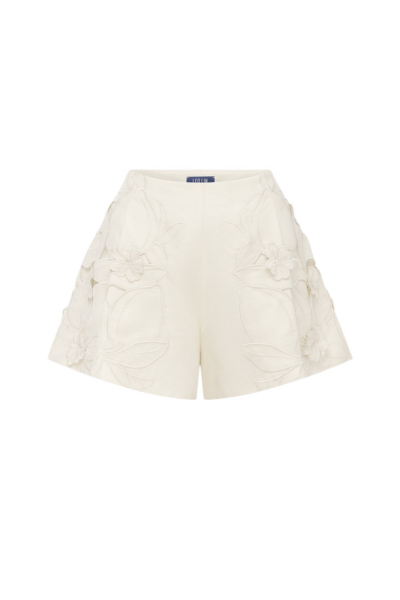 Leo Lin Abby Appliqué Shorts - Leo Lin Dress - Australian Luxury Fashion - Shop at Luxury Shoes 