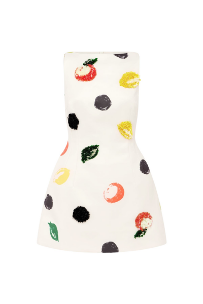 Leo Lin Ali Embellished Boat Neck Mini Dress - Leo Lin Dress - Australian Luxury Fashion - Shop at Luxury Shoes 