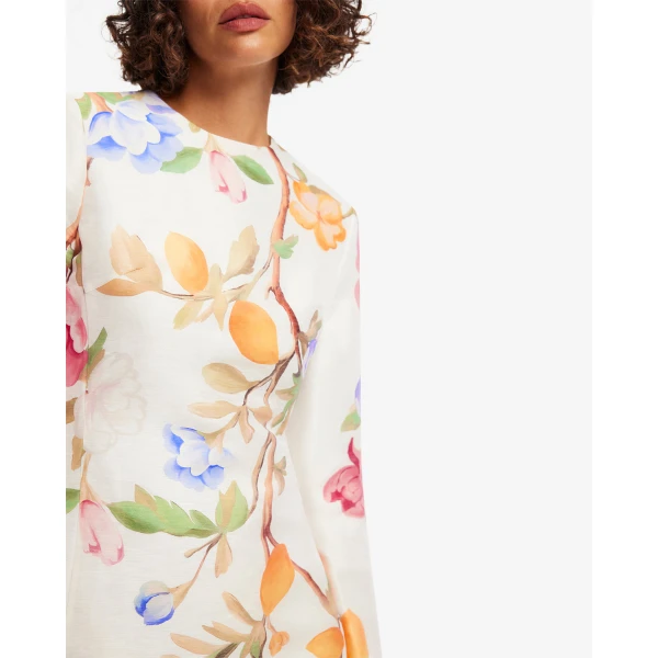 Leo Lin Aliza Long Sleeve Mini Dress - Leo Lin Dress - Australian Luxury Fashion - Shop at Luxury Shoes 